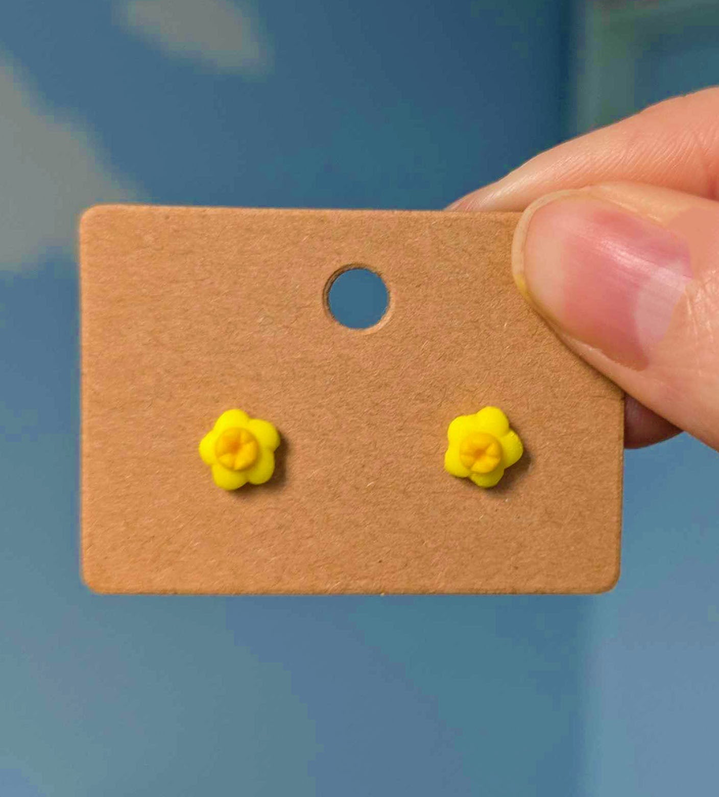 Daffodil Stud Earrings