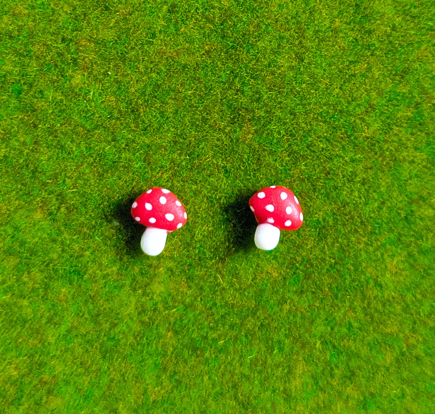 Mushroom Stud Earrings